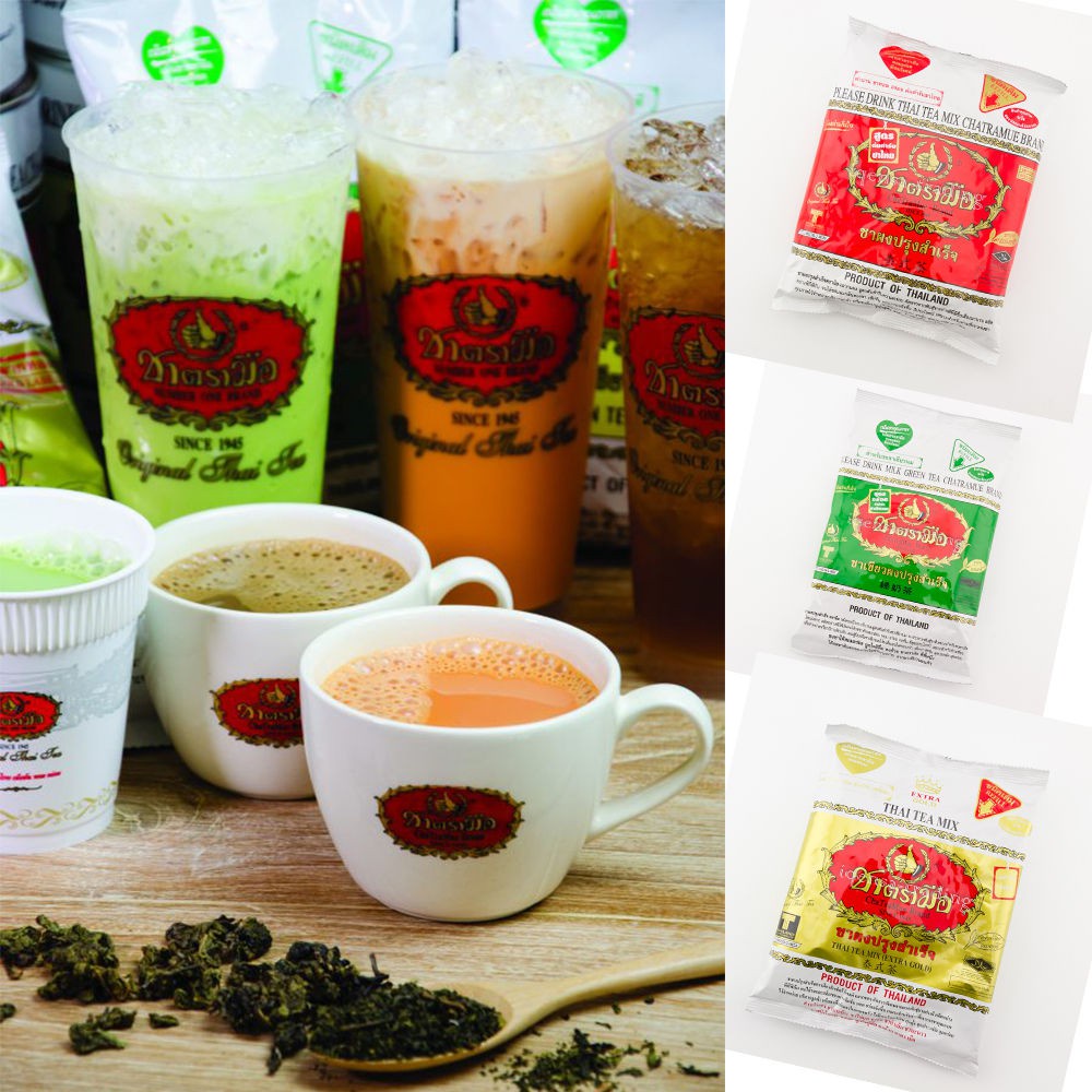 Gói Bột Pha Trà Thái Xanh - Trà Thái Đỏ