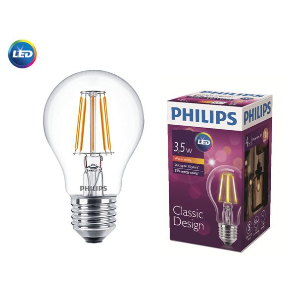 Bóng đèn Philips LED Classic 2W 2700K E27 P45 - Ánh sáng vàng | BigBuy360 - bigbuy360.vn