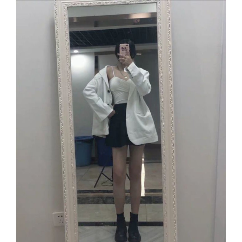 (Hàng Đẹp)Ảnh thật 5 hình cuối-2W253.Áo blazer oversize xuân hè Hàn Quốc hot chic | BigBuy360 - bigbuy360.vn