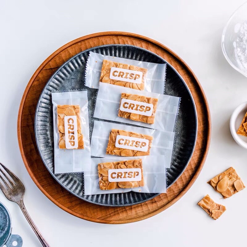 Túi hàn bánh kẹo hoạ tiết CRISP