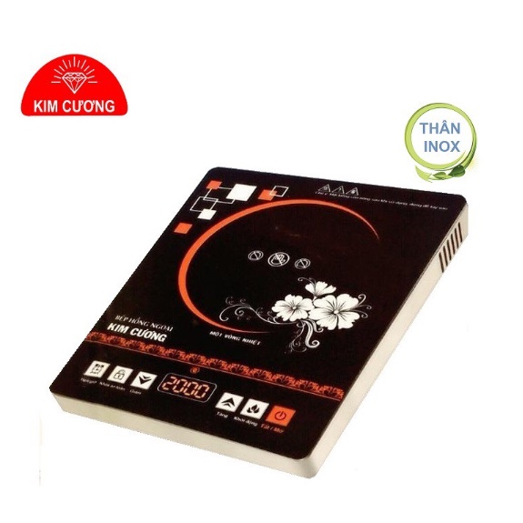 Bếp hồng ngoại KIM CƯƠNG YT-20D Thân Inox