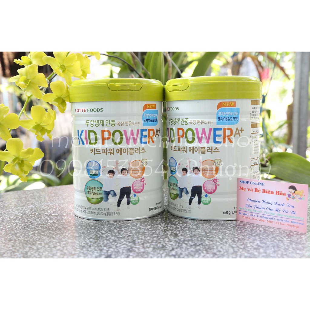Sữa tăng chiều cao Kid Power A+