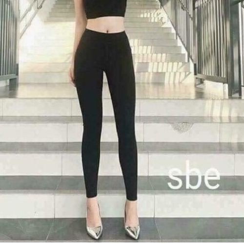 Quần Legging Cạp Cao💖𝑭𝑹𝑬𝑬𝑺𝑯𝑰𝑷💖Trang Phục Tập Yoga-Quần Thun Ôm Co Giãn QLAS01 | BigBuy360 - bigbuy360.vn