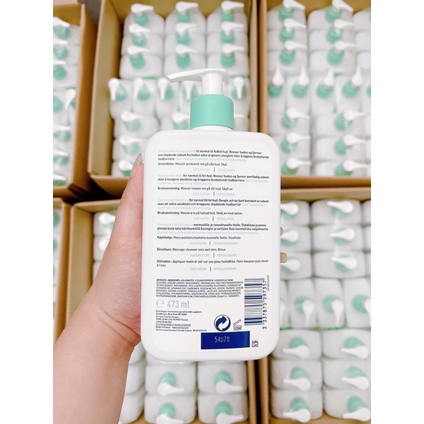 sữa rửa mặt Cerave 473ml (Pháp)