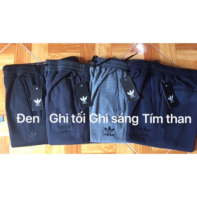 Quần nỉ nam bo gấu
