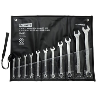 Bộ cờ lê vòng miệng 11 chi tiết asahi japan 1011m-1-cl