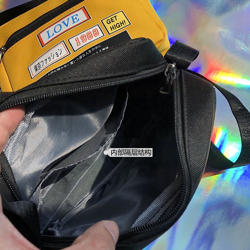 Túi đeo chữ "LOVE1988" thời trang,  túi vải xinh hàng sẵn giá hạt dẻ