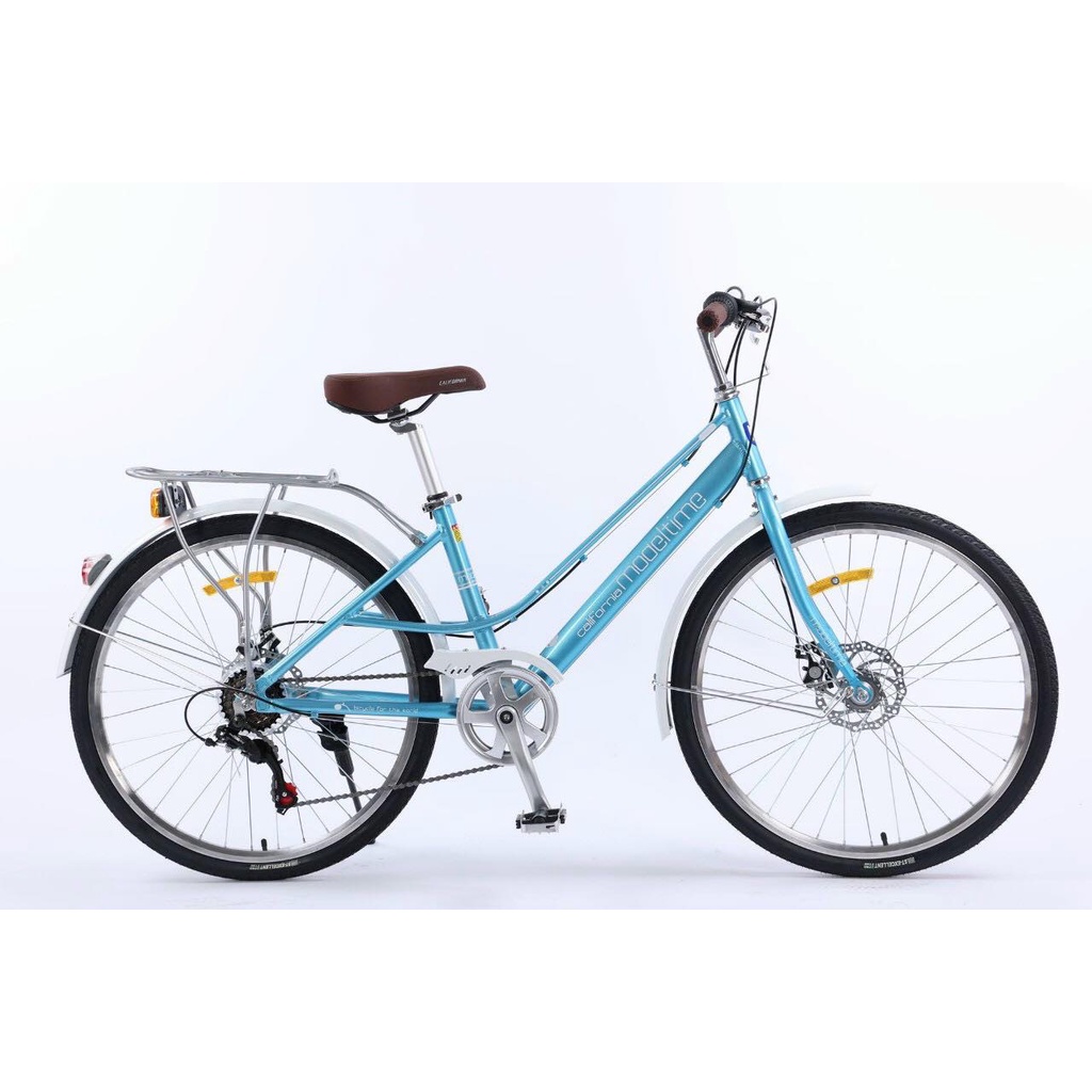 Xe đạp thể thao nữ California Modeltime cao cấp, Khung nhôm siêu nhẹ, Bộ đề Shimano chuyển số mượt mà, Xe mới