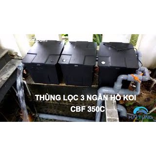 Thùng lọc cao cấp chuyên dùng hồ cá Koi hãng SUNSUN CBF 350C-Thùng lọc hiệu quả dành cho Hồ Koi