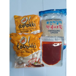 combo 1kg bánh phô mai+ 450g chả cá+100g sốt