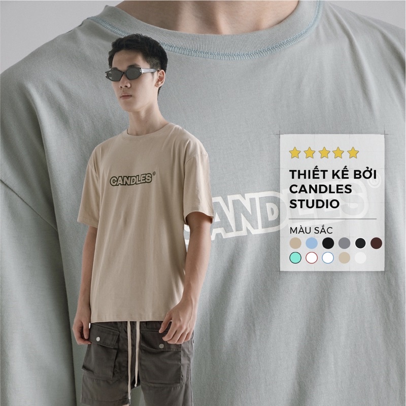 Áo phông unisex Essential Candles Studio | BigBuy360 - bigbuy360.vn