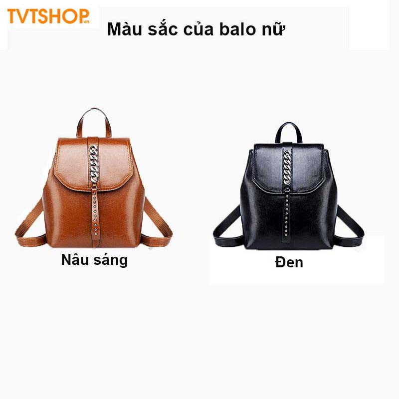 balo mini nữ cao cấp, balo nữ da, balo hàng hiệu nữ, ba lô da đẹp TVT