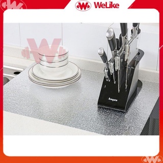 Cuộn giấy bạc dán bếp cách nhiệt, miếng decal dán tường nhà bếp siêu đẹp chống thấm (2 mét khổ 40cm, 3 mét khổ 60cm)