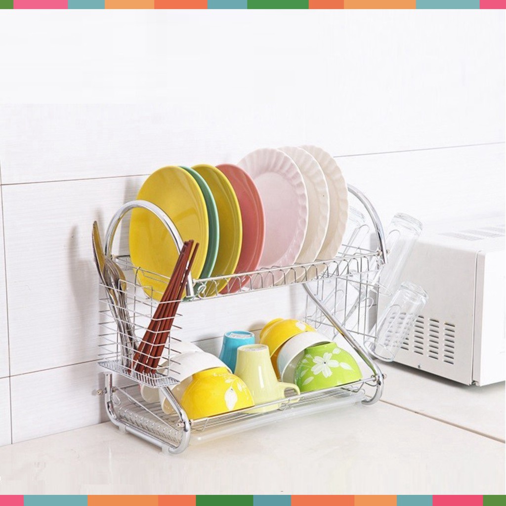 kệ úp chén inox - kệ úp chén