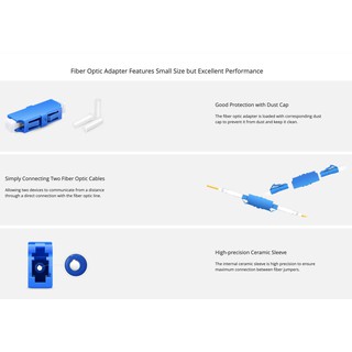 Bộ 5 Cái Adapter quang LC-UPC SM Simplex
