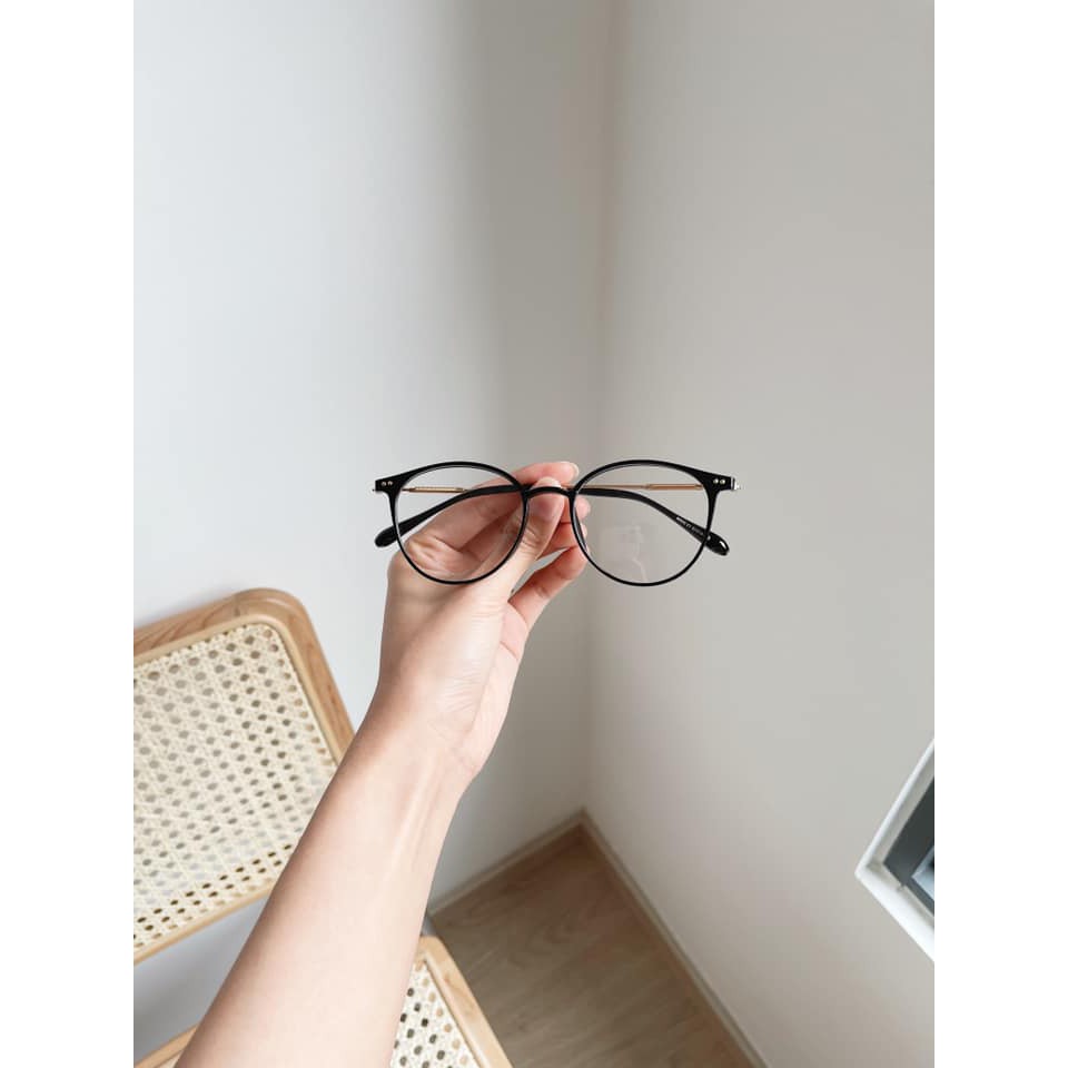 Gọng Kính Cận Moss Store Dáng Tròn Phong Cách Hàn Quốc 90045 + Nhận Cắt Tròng Cận, Loạn, Viễn | BigBuy360 - bigbuy360.vn