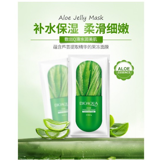 Combo 10 miếng Mặt Nạ Ngủ Hình Viên Thuốc Jelly Bioaqua