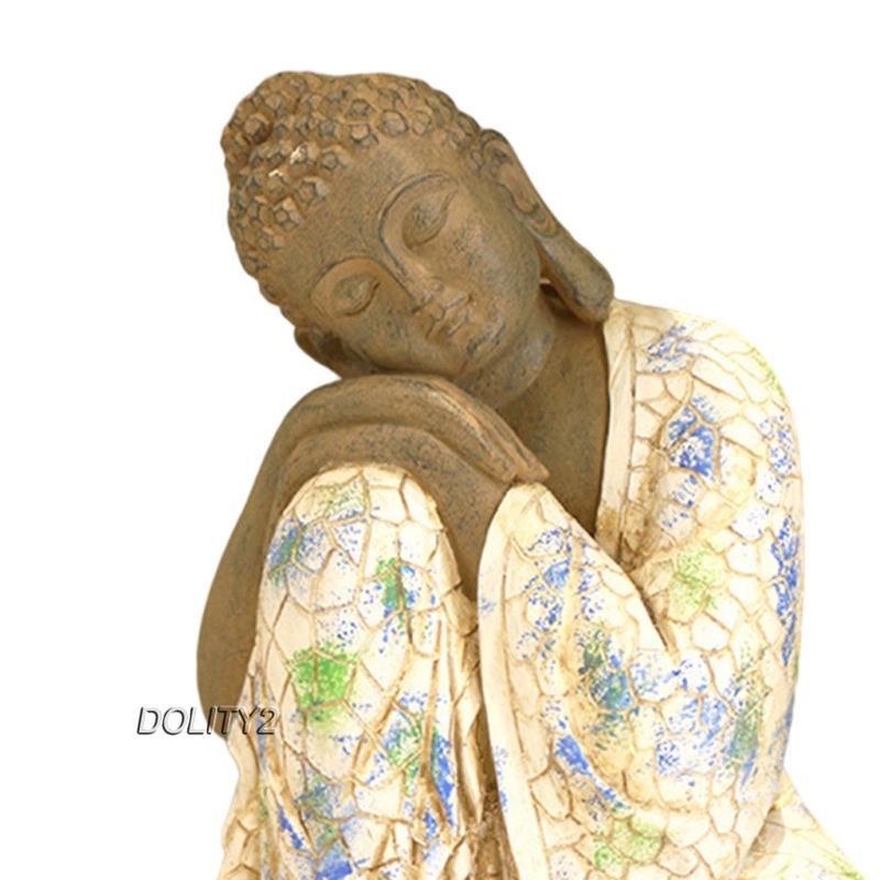 Tượng Phật Đang Ngủ Bằng Nhựa Resin Trang Trí Trong Nhà Và Ngoài Trời