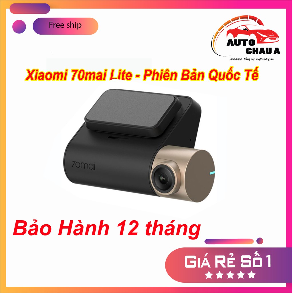 70mai Lite Quốc Tế - Camera Hành Trình Xiaomi Chính Hãng | BigBuy360 - bigbuy360.vn