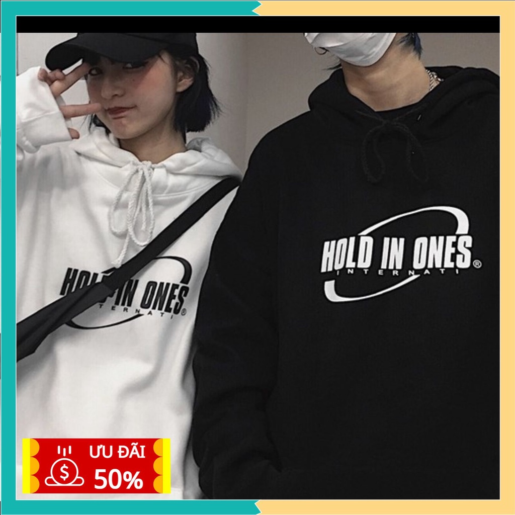 Áo sweater nam nữ Unisex form rộng Hold Pinktop2, Áo hoodie nỉ phong cách Hàn Quốc | BigBuy360 - bigbuy360.vn