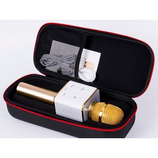 Micro karaoke Tuxun Q7 (Micro karaoke tích hợp loa Bluetooth)