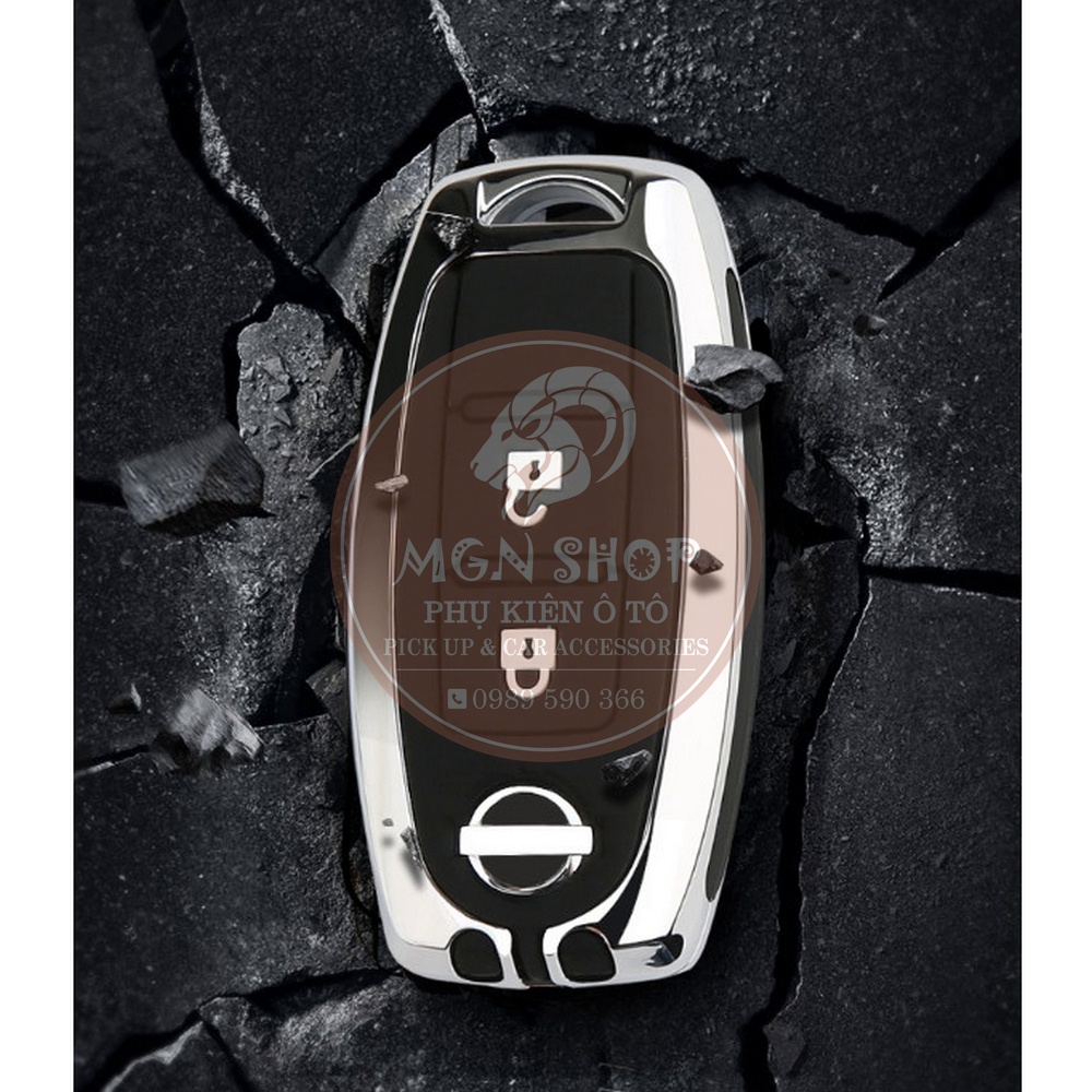 [Ốp chìa khóa] [Nissan Almera] [Nissan Navara] [Nissan X-Trail] [Nissan Terra] hợp kim