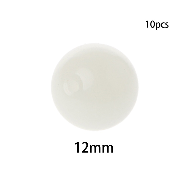 Bộ 10 Hạt Dạ Quang Tròn Dùng Làm Trang Sức Thủ Công DIY