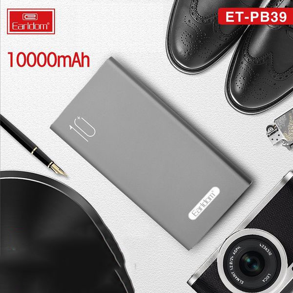 [Mã SKAMSALE03 giảm 10% đơn 200k] Sạc pin dự phòng 10.000 mAh Earldom PB-39 sạc nhanh chính hãng