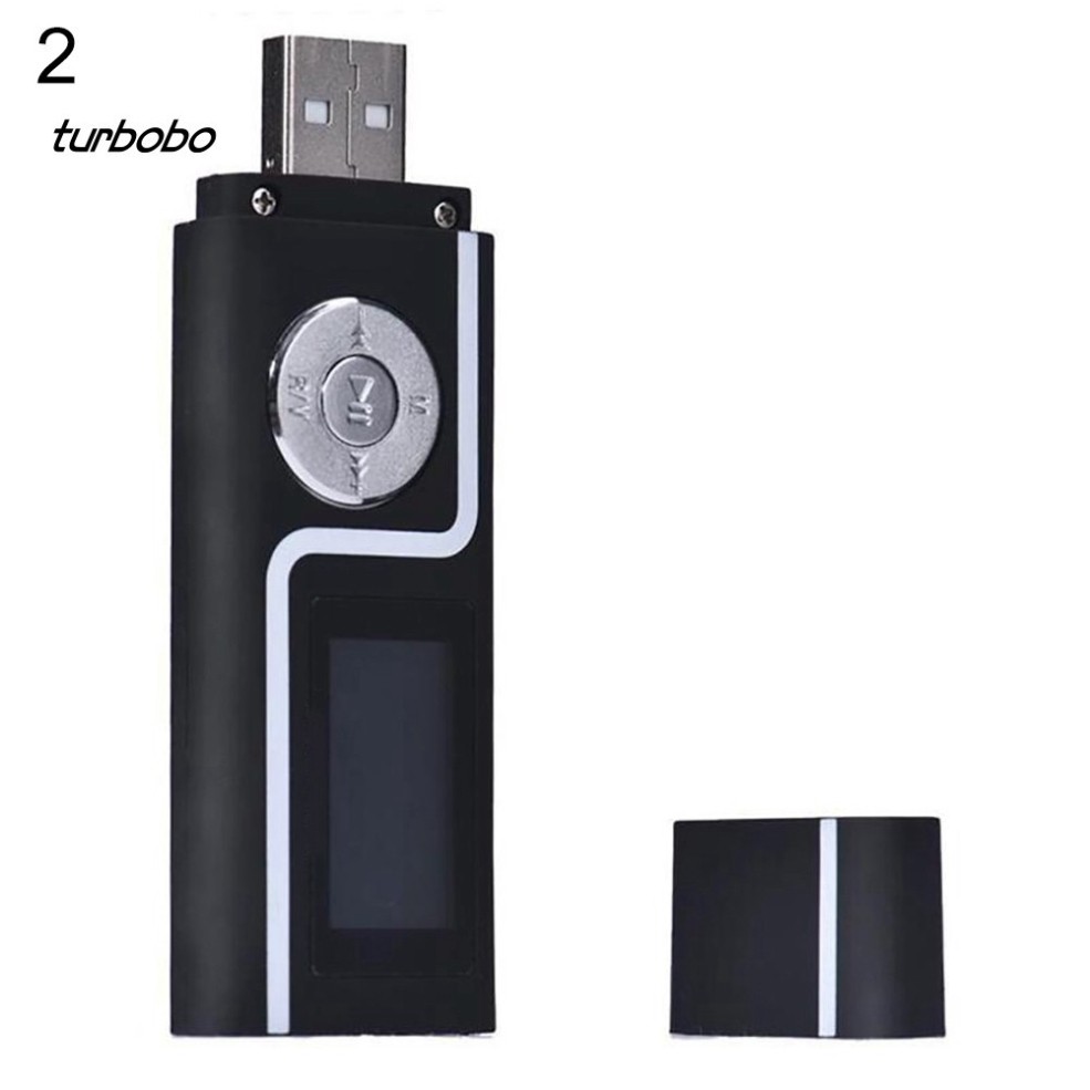 N67 Máy nghe nhạc MP3 dạng USB hai cổng âm thanh có màn hình LCD 4 BA18