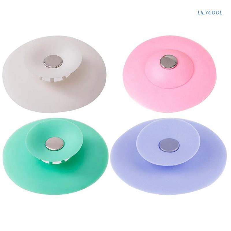 Nắp Chặn Cống Thoát Nước Bằng Silicone Cho Nhà Bếp/Phòng Tắm
