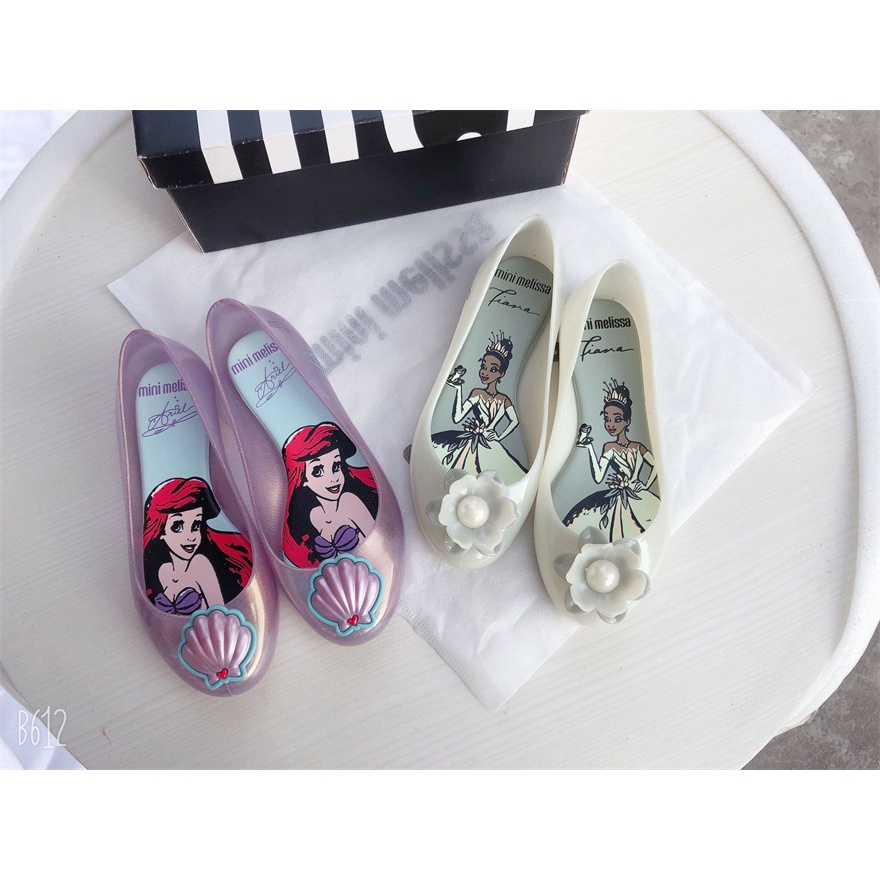 Giày Sandal Công Chúa Đính Đá Pha Lê Cỡ Lớn Phong Cách Mới Cho Bé Gái