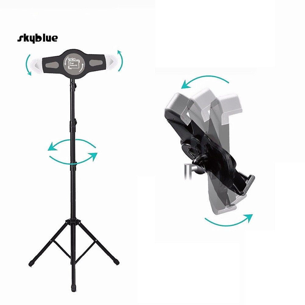 SKBL Tablet Tripod Floor Stand for iPad Kindle Fire Samsung Lenovo Xiaomi 7-11inch | BigBuy360 - bigbuy360.vn