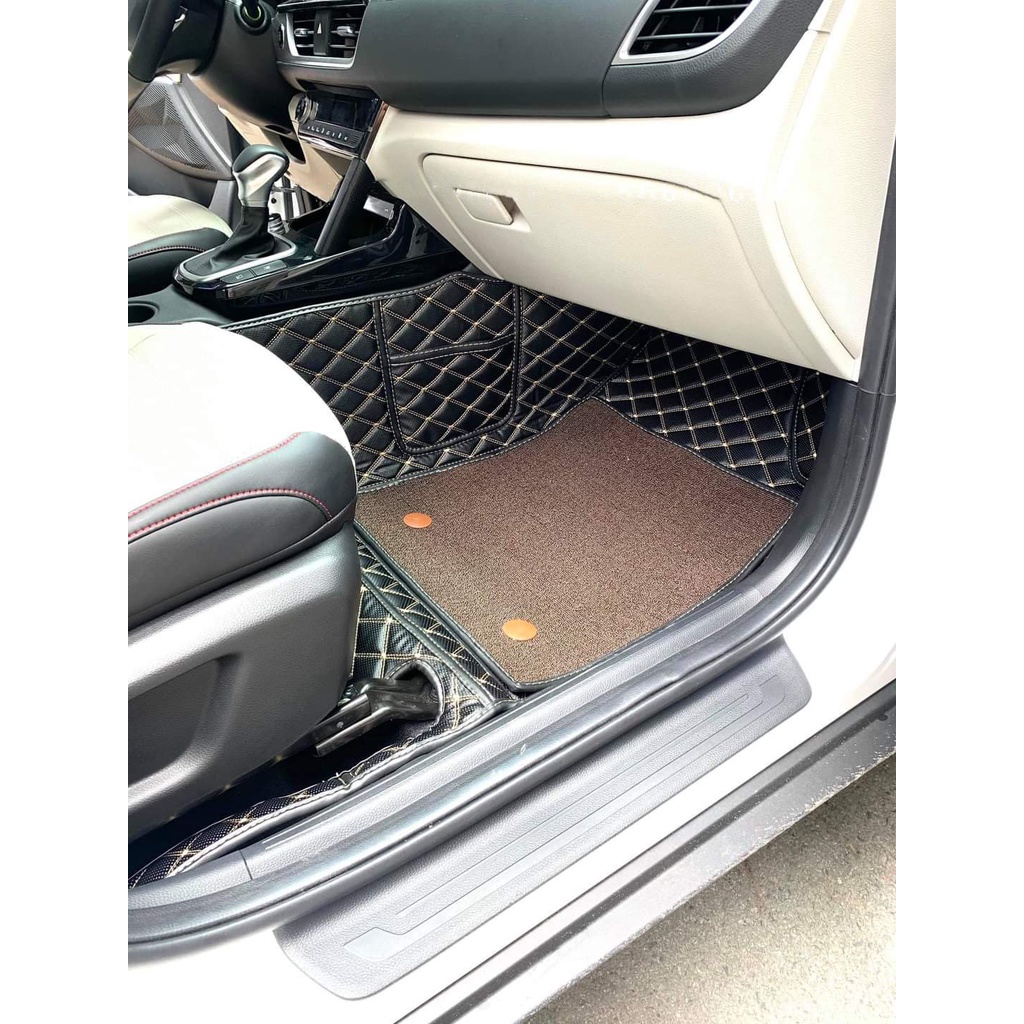 Thảm lót sàn ô tô 6D Kia Seltos 2020-2022 chống nước, không mùi, phủ kín 90% sàn xe