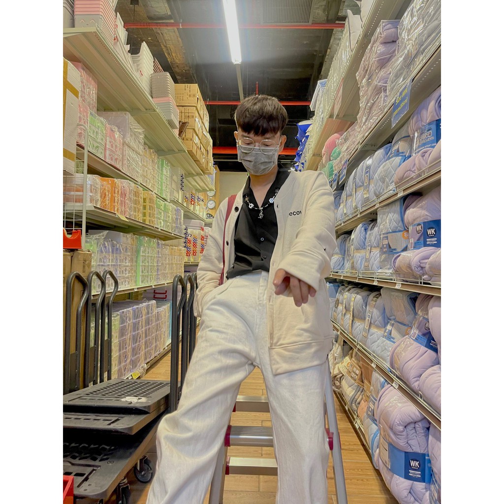 [TẶNG KÈM TÚI TOTE] Áo khoác Cardigan Signature Recover | BigBuy360 - bigbuy360.vn