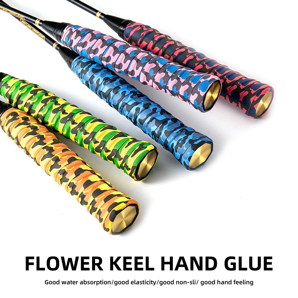 ❤Còn Hàng❤ Băng Keo Quấn Cán Cần Câu Cá Chống Trượt Thấm Hút Mồ Hôi Họa Tiết Rằn Ri