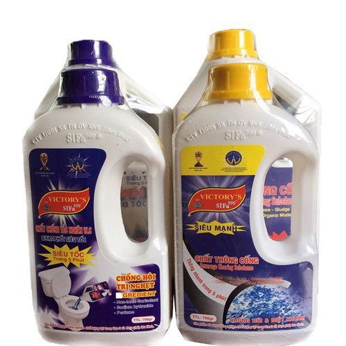 Chất thông tắc bồn cầu siêu tốc 700ml-- dung dịch tẩy rửa