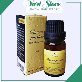 Tinh Dầu Gỗ Amour Passion - Chiết Xuất Gỗ Trầm Hương, Đàn Hương, Hương Thảo - 10ml