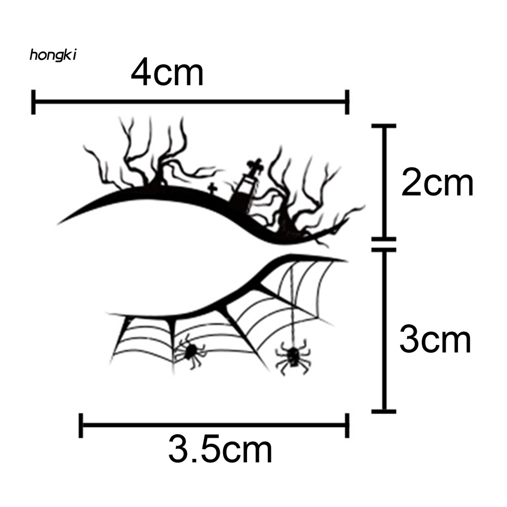Miếng dán kẻ mắt trang điểm siêu nhẹ phong cách Halloween độc đáo
 | BigBuy360 - bigbuy360.vn