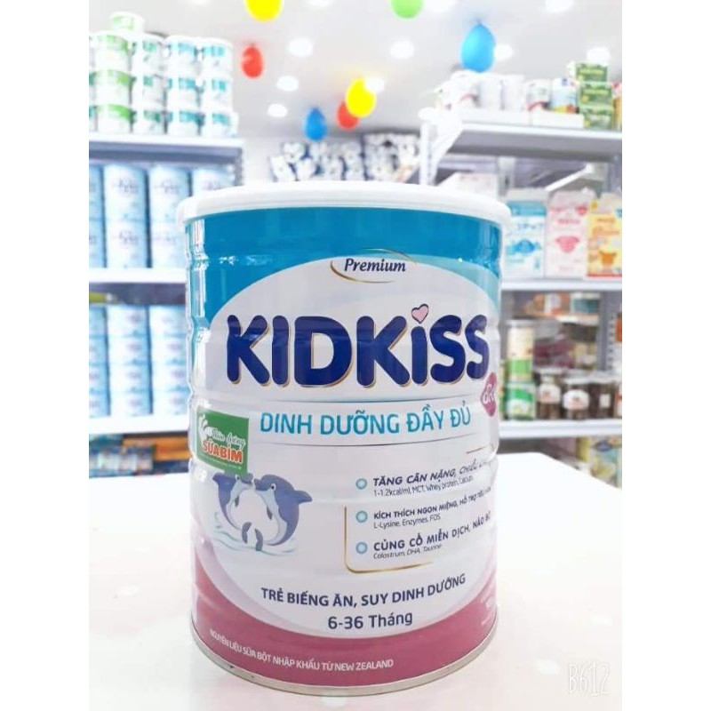 Sữa Kidkiss đủ số -900g