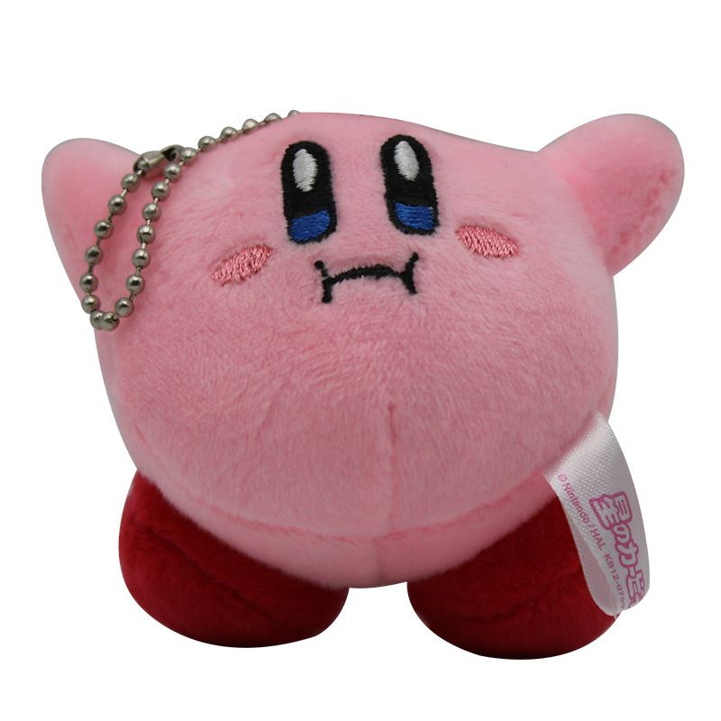Móc Khóa Hình Búp Bê Nhồi Bông 6 Kirby Dễ Thương