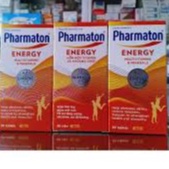 (MỚI) CHAI 30 VIÊN PHARMATON Energy (Pharmacy Q7) - Bổ sung vitamin &amp; khoáng chất với nhân sâm PHARMATON HỖ TRỢ SỨC KHỎE