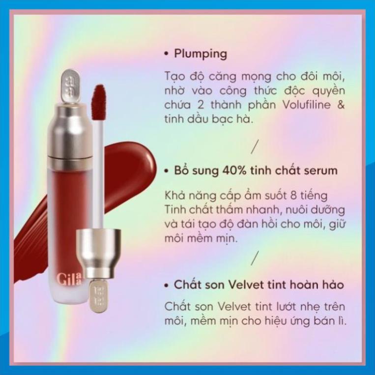 Son Gilaa Plumping Lip Serum - Phiên bản Velvet Tint Hoàn Hảo_CoCoDDe.Perfumer29