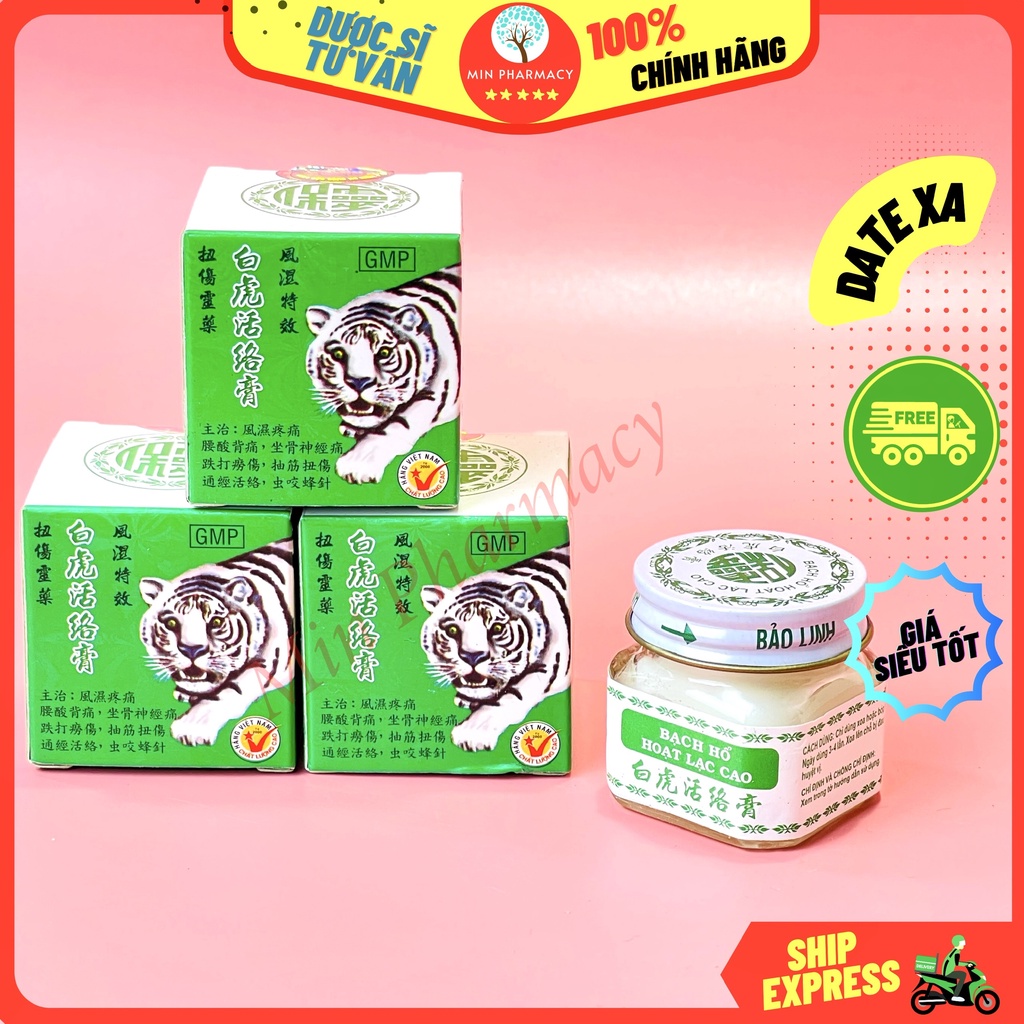 Cao Xoa Bóp Bạch Hổ Hoạt Lạc Cao Giảm Đau Lưng, Đau Thần Kinh Tọa  - Minpharmacy