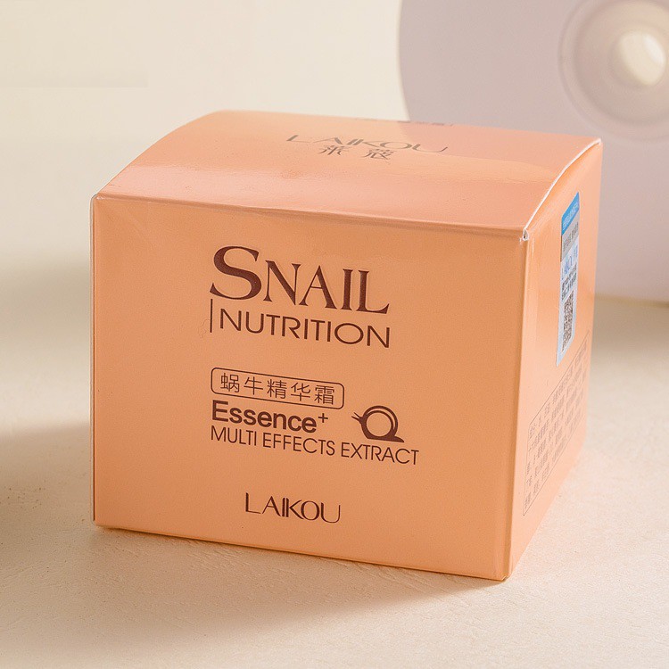 Kem dưỡng trắng da ốc sên Snail Nutrition Essence Laikou trẻ hóa giúp da mịn màng