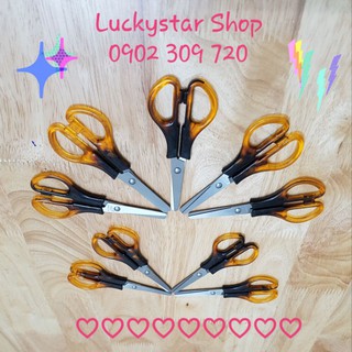 Kéo cắt giấy dùng làm thủ công, cắt giấy trong văn phòng, cắt chỉ, cắt dán hộp quà, loại bền, tốt, tiện dụng.