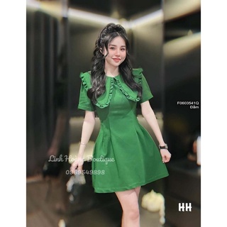 Đầm xòe chữ A cổ bèo tay ngắn! 205k