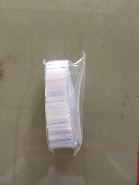 Combo 8 bịch Túi zip, túi miết đầu để đựng hoá chất giá chỉ 250