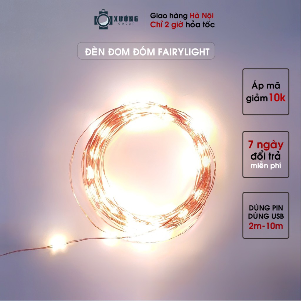 ĐÈN ĐOM ĐÓM 10m/5m- FAIRY LIGHT