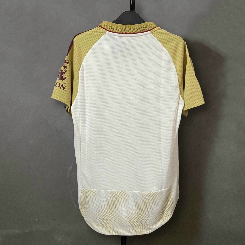 Áo Bóng Đá, Bộ Đồ Đá Bóng CLB Leicester City Màu Trắng Vàng Mùa Giải 2022-2023 Vải Mè Siêu Thoáng Mát