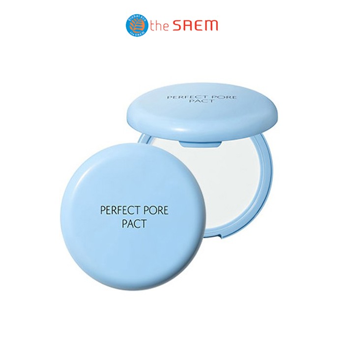 Phấn Phủ Dạng Nén Kiềm Dầu The Saem Saemmul Perfect Pore Pact (12g)